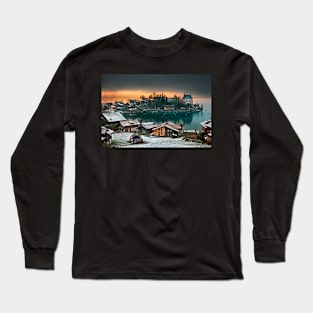 Heavy clouds over Isetwald Long Sleeve T-Shirt